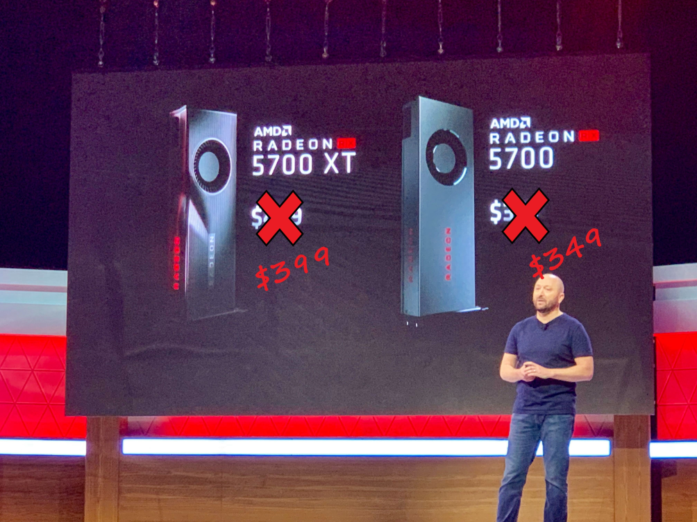 Nuevos precios de AMD
