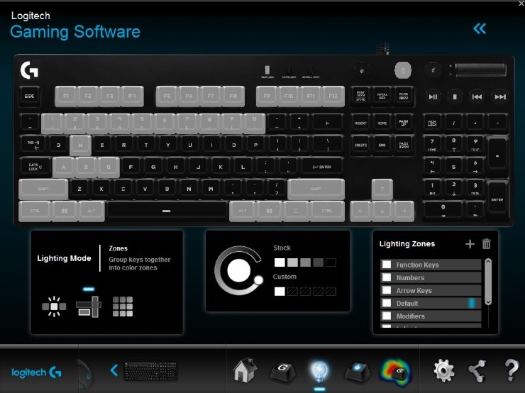 Logitech G610 Marrón Orion