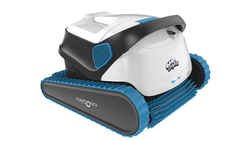 Revisión del limpiador robótico para piscinas Maytronics Dolphin S300i