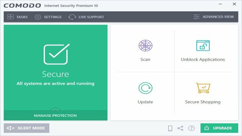 Revisión de Comodo Internet Security Premium 10