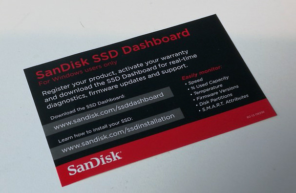 SanDisk Ultra 3D SSD (hoja de descarga)