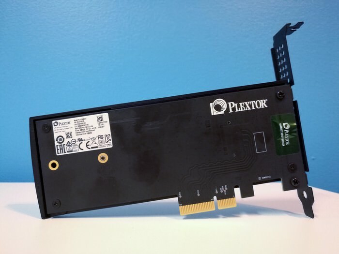 Plextor M8Se (Y) NVMe SSD (512 GB) (posterior)