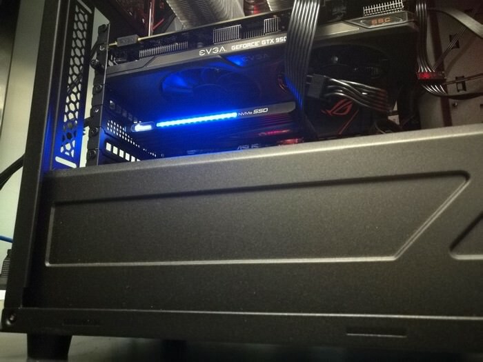 Plextor M8Se (Y) NVMe SSD (512 GB) (luces)