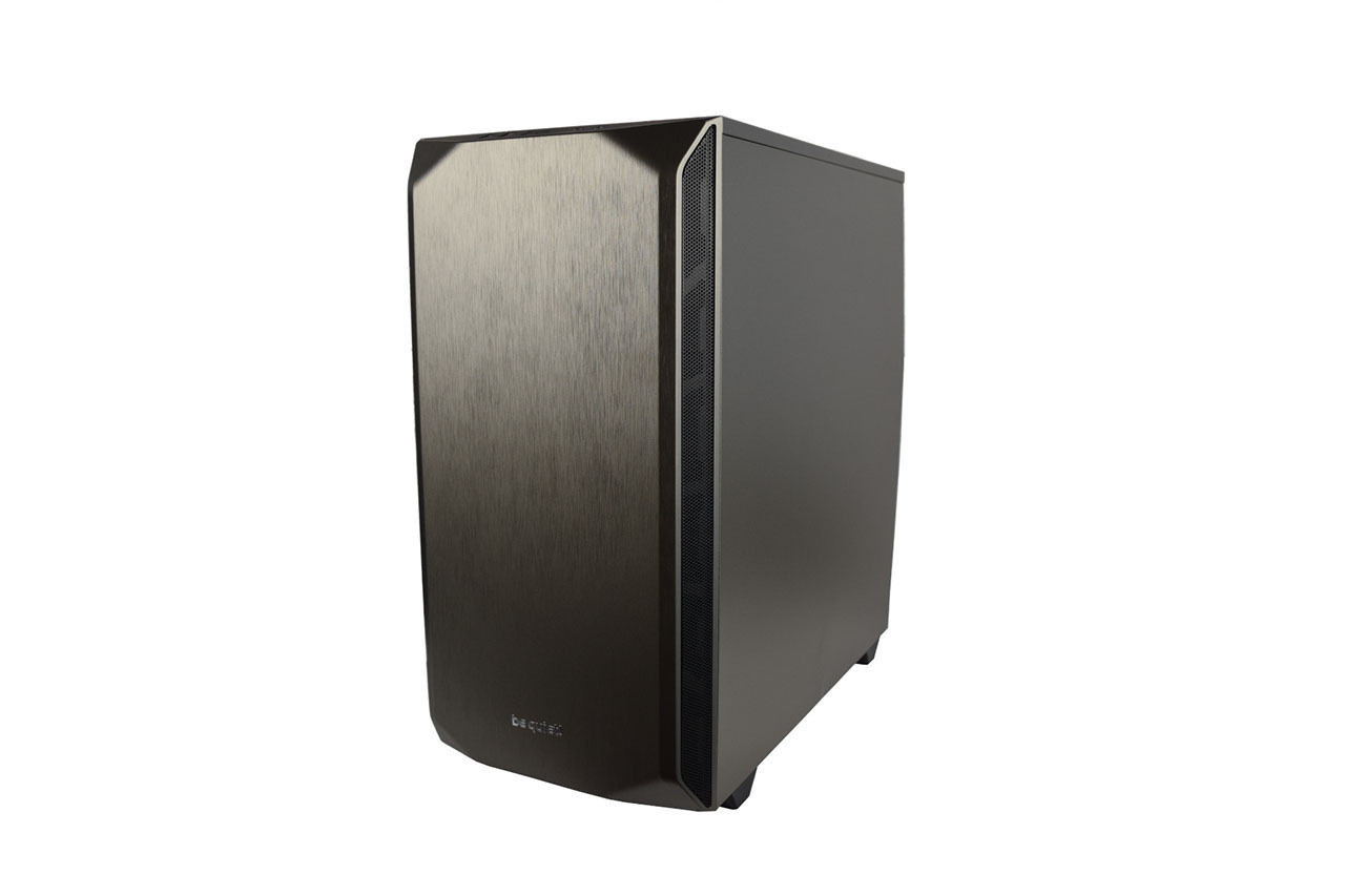 Be Quiet Pure Base 500 (lado frontal diagonal)