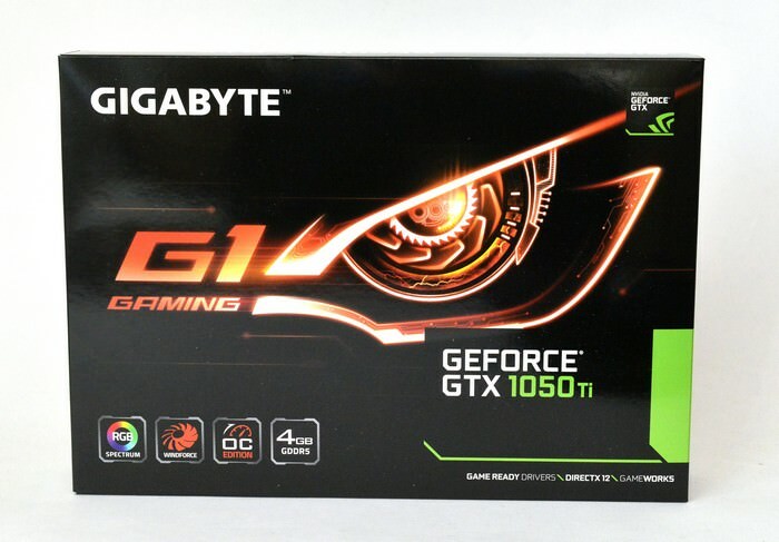 Gigabyte GeForce GTX 1050 Ti G1 Gaming 4G (Caja)