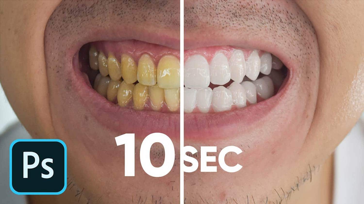 Aquí hay una manera simple de blanquear los dientes en Photoshop en solo 10 segundos